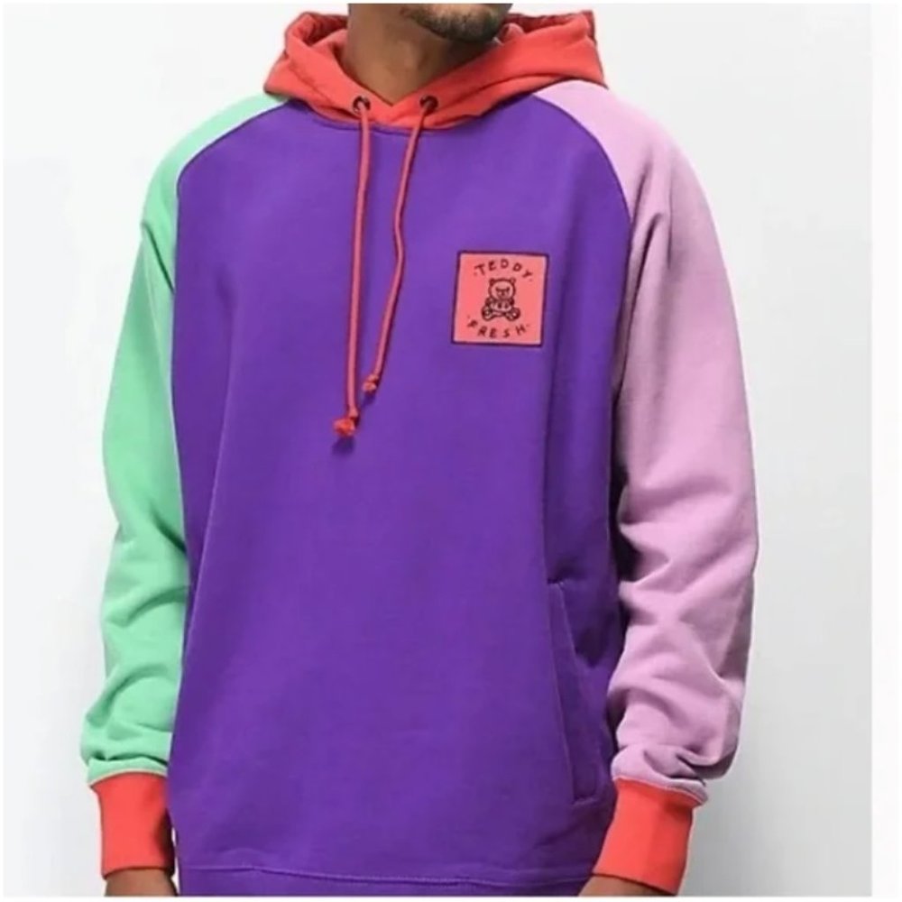 TEDDY FRESH block colored sweatshirt